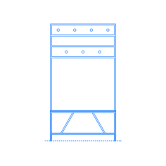 Furniture Hall Tree Julian Hall Tree Craft Design Svg File, Free Vectors File